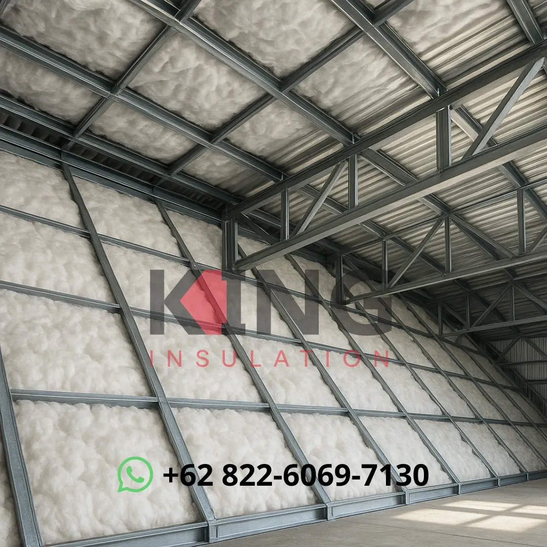 WHITEWOOL ROLL PEREDAM PANAS & AKUSTIK